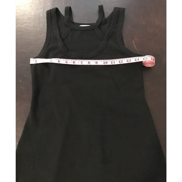 Anthropologie t.la Black Layered Tank Dress - Size Medium - Picture 5 of 9